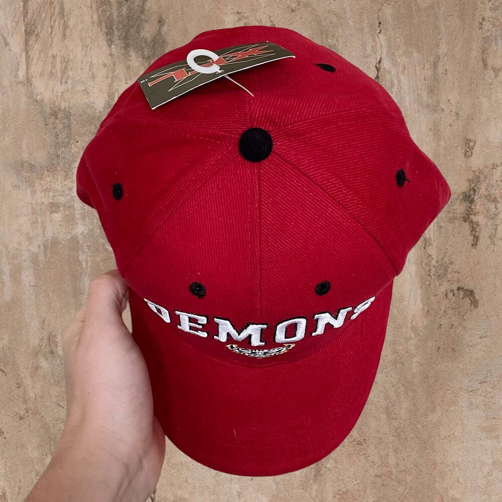 Vintage Y2K San Francisco Demons XFL Hat OSFA Adjustable Strap Embroidered Logo - Picture 4 of 9